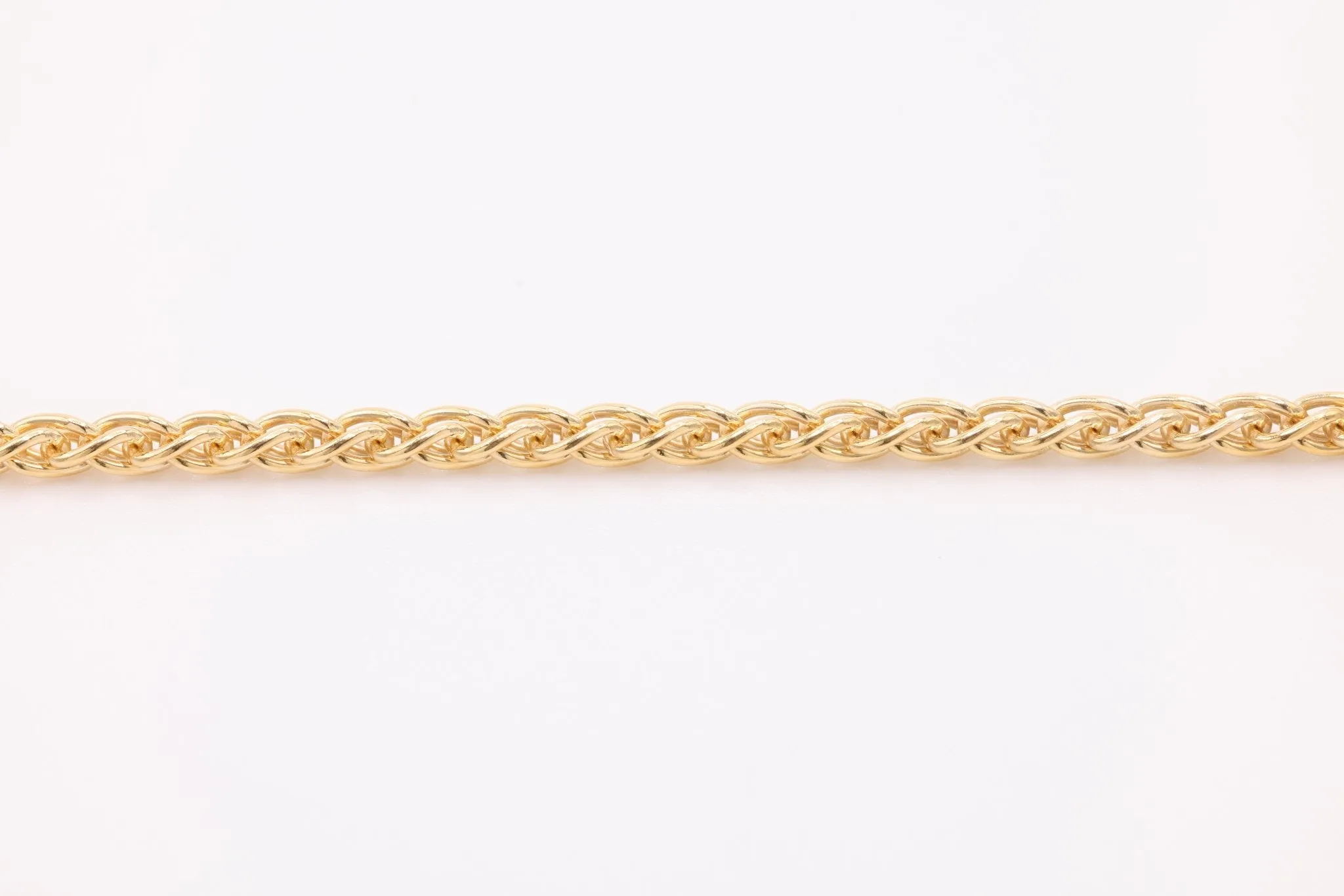 14K Gold-Filled 2.5mm Wheat Chain, Wholesale Jewelry Making Wheat Chain