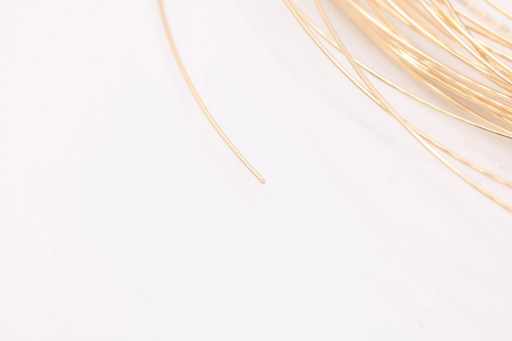 14k Gold Filled Wire, 16 Gauge 1.27mm, Gold Wire, Half Hard Jewelry Wire