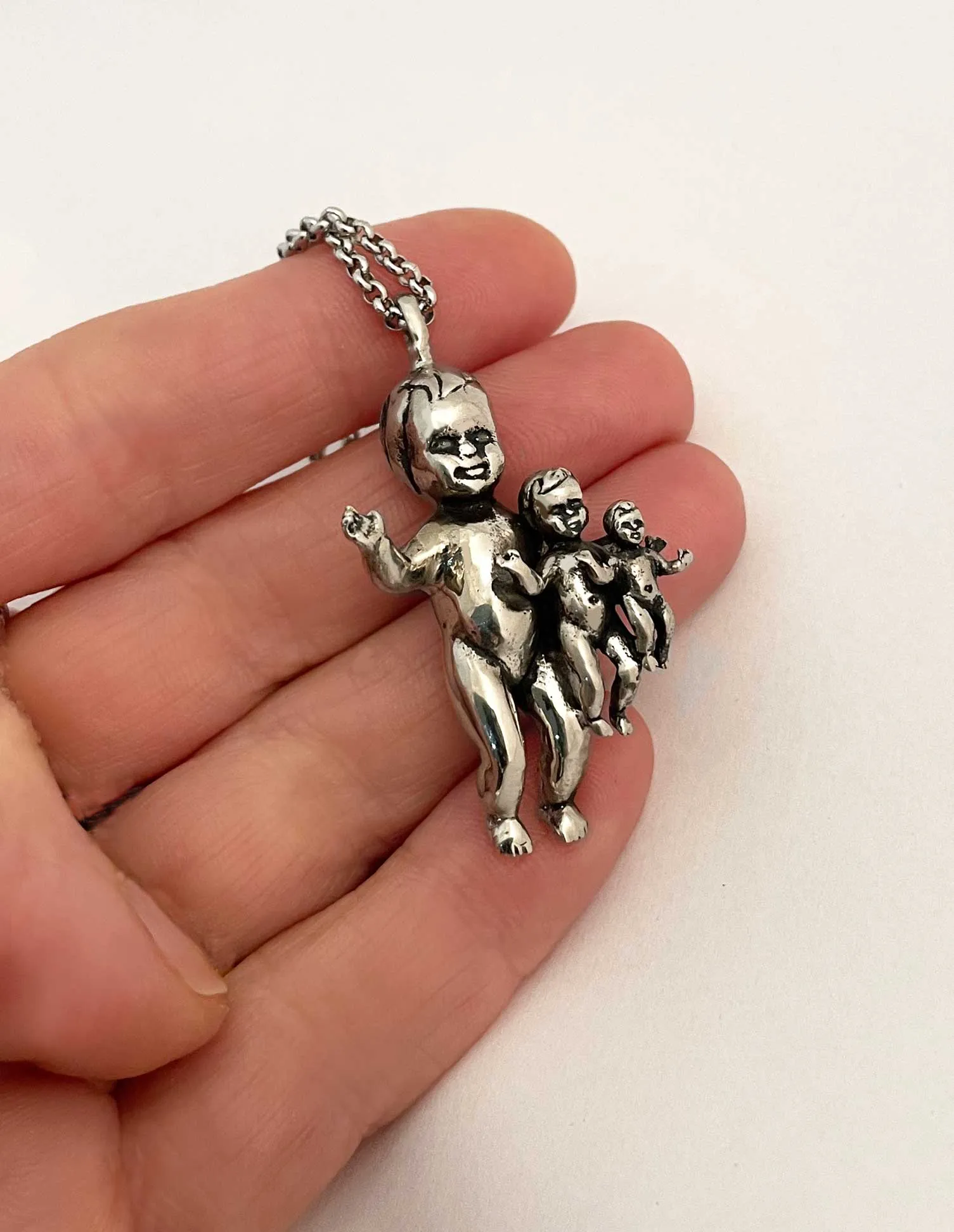 3 Babies Necklace