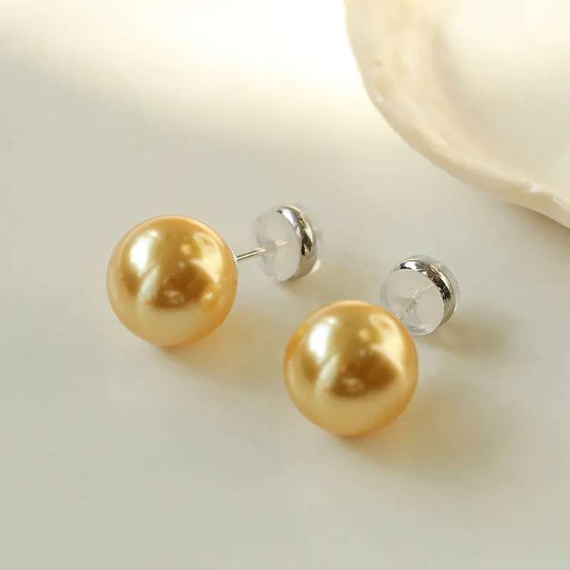 6-14mm Swarovski Pearl Ear Stud Earrings