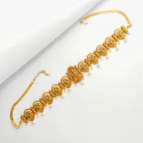 Antique Lakshmi Devi Chain Vaddanam