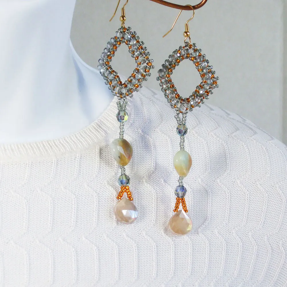 Batini Bead Dangle Earrings