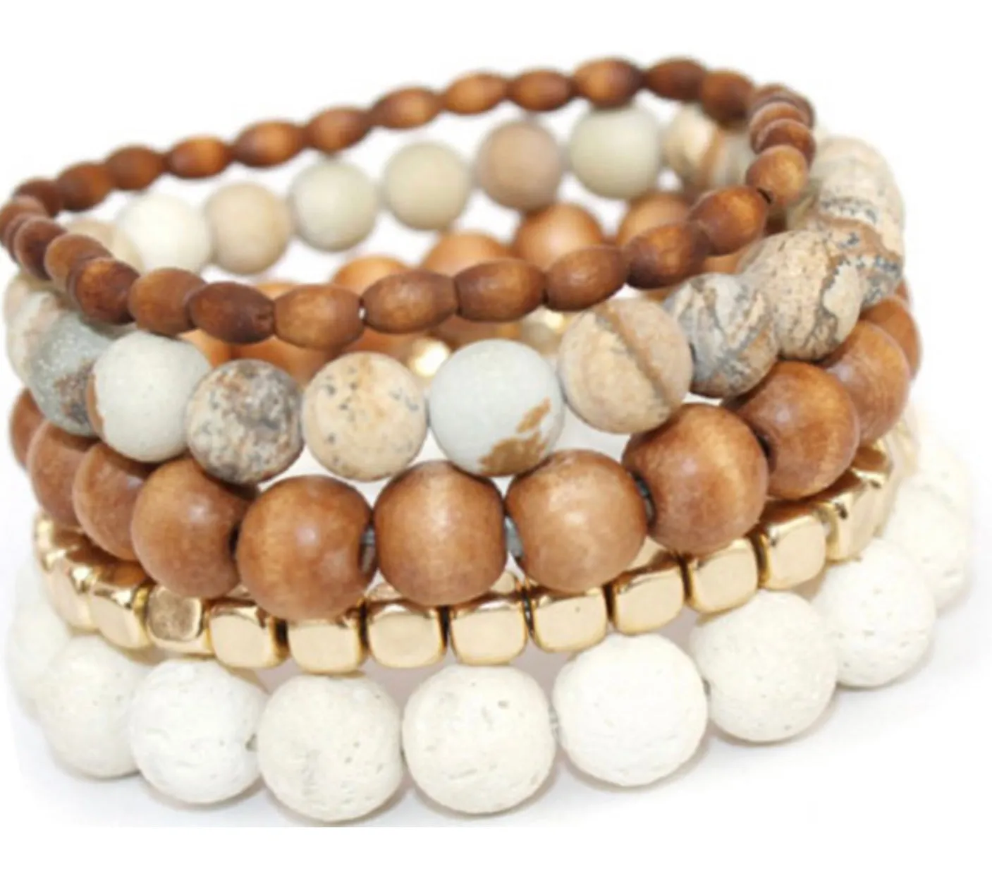 Beach Bum Bracelet Stack