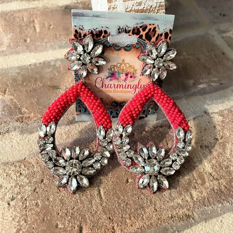 Beaded Novelty Earrings