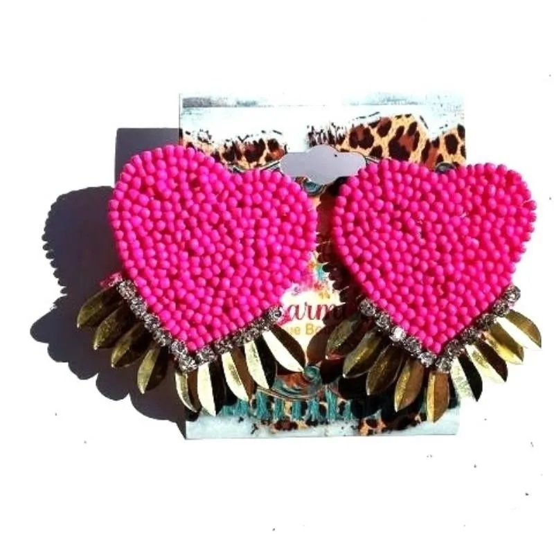 Beaded Novelty Earrings