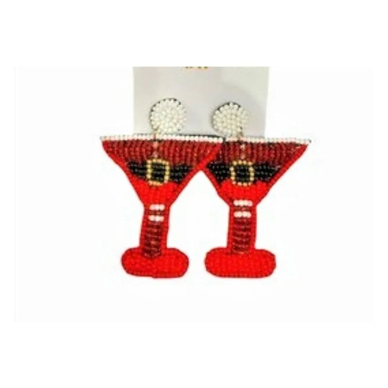 Beaded Novelty Earrings