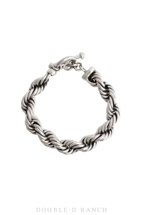 Bracelet, Toggle, Sterling Silver, Contemporary, 3412