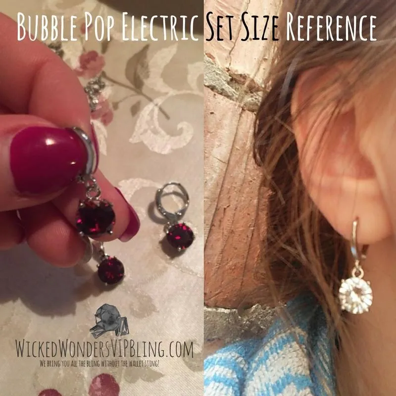 Bubble Pop Electric Purple Gem Dainty Set