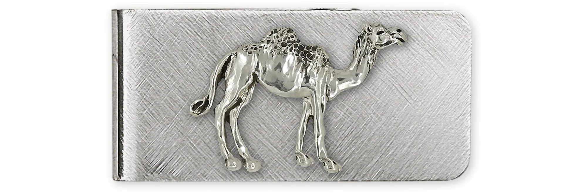 Camel Money Clip Sterling Silver And Stainless Steel Handmade Camel Jewelry  CM1-MC