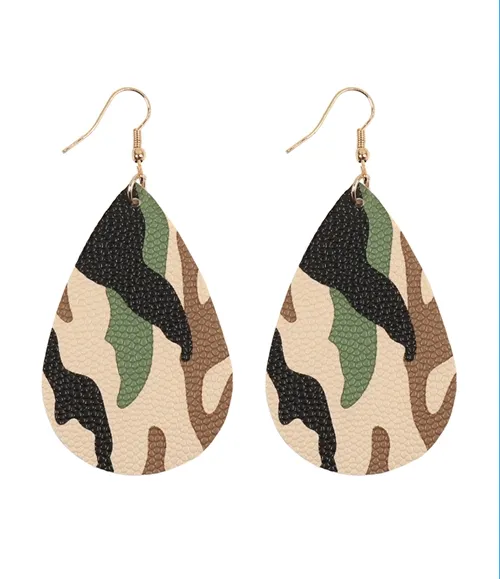 Camo Earrings