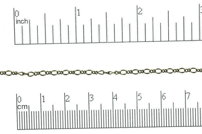 CH302, Figaro Chain - Per Foot