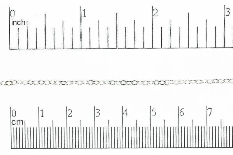 CH825 Petite Cable Chain - Per Foot