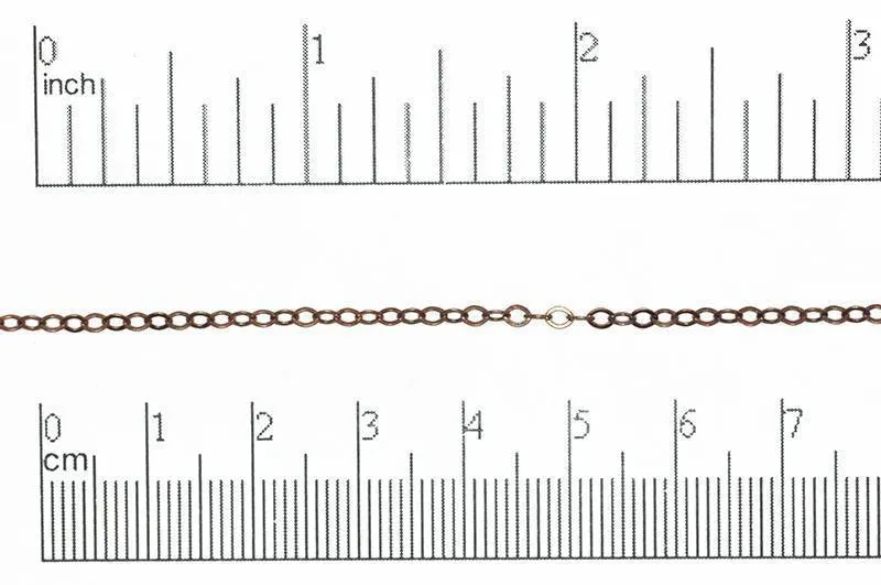 CH825 Petite Cable Chain - Per Foot