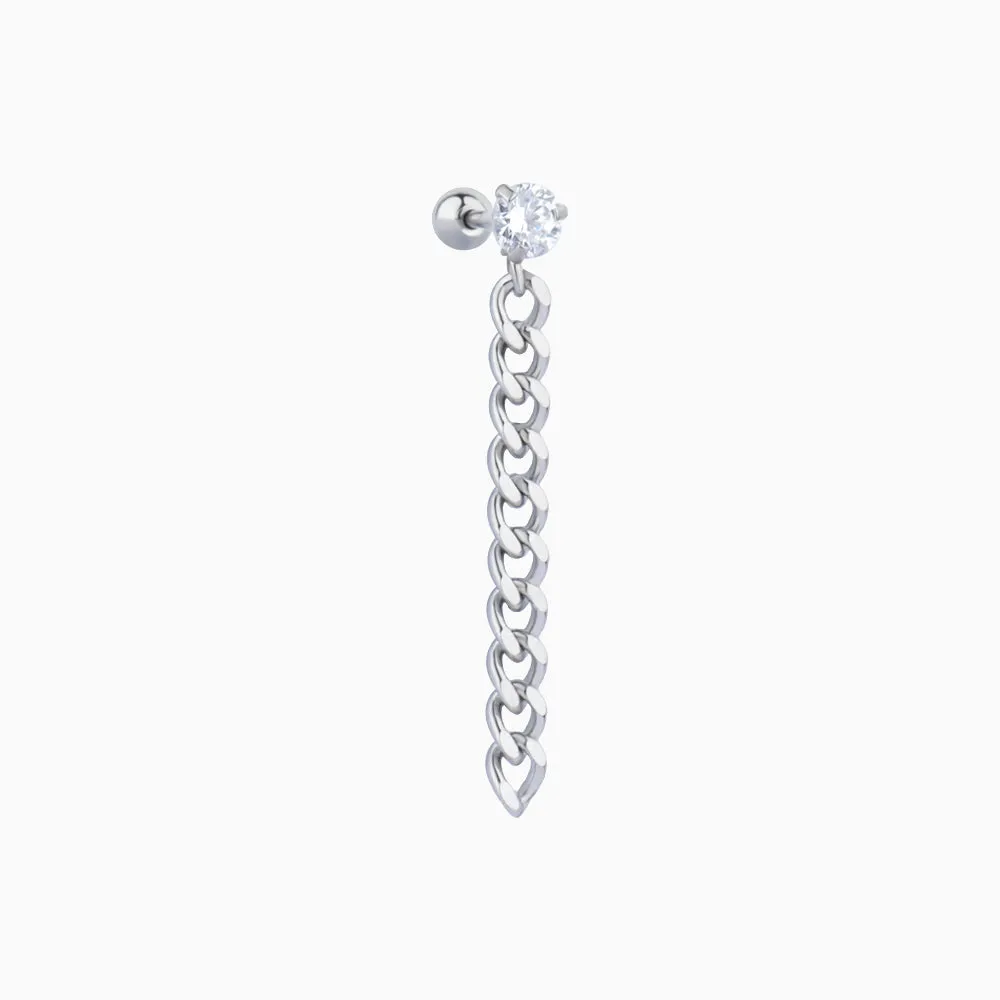 Chain Drop Stud