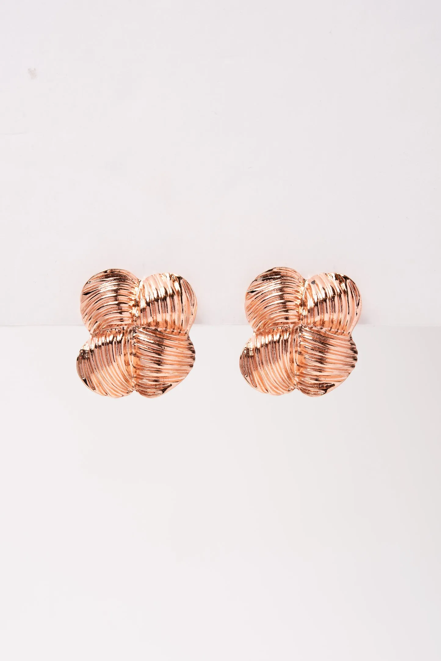 Charlotte Knot Clip-on Earrings