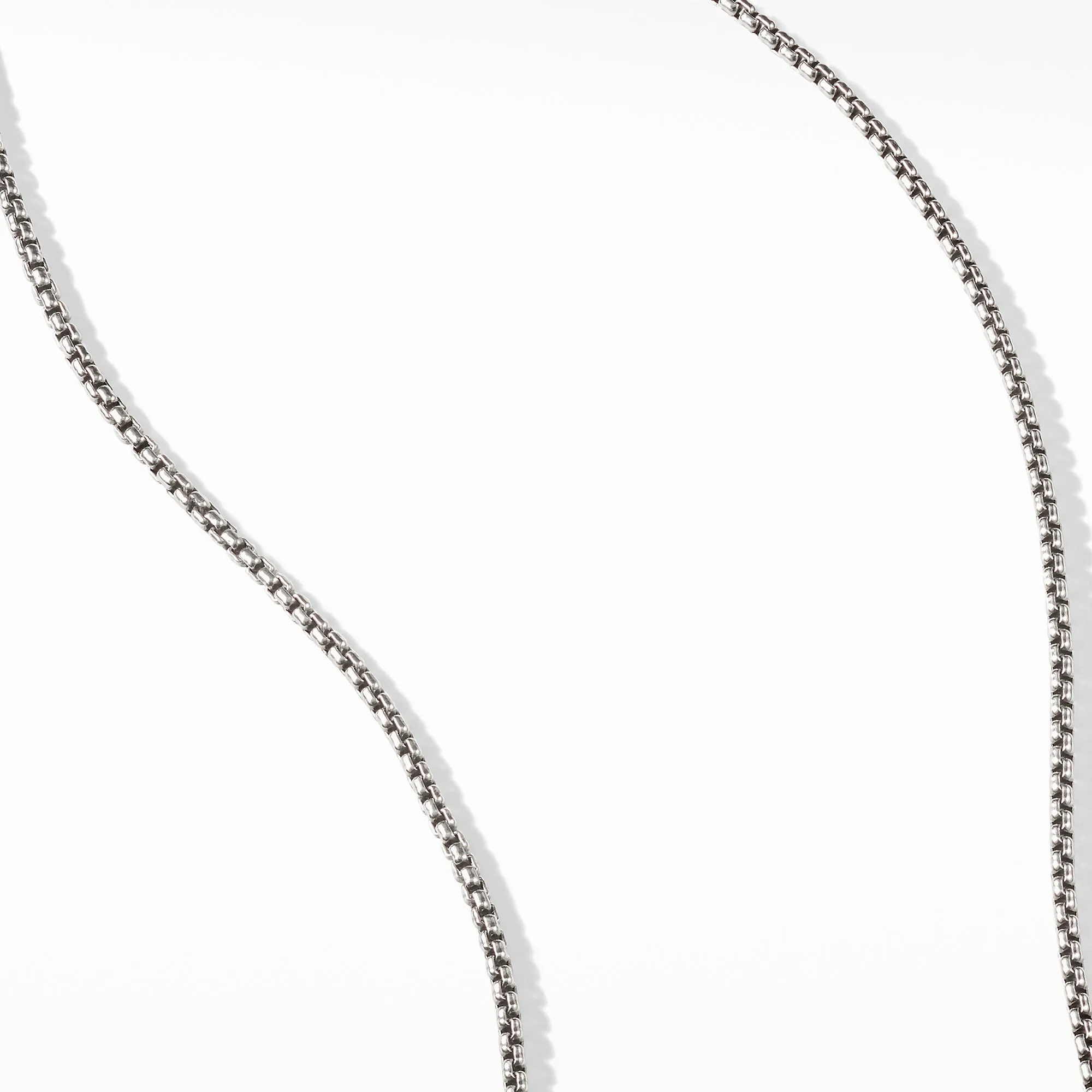 David Yurman Box Chain Mens Necklace, 1.7mm