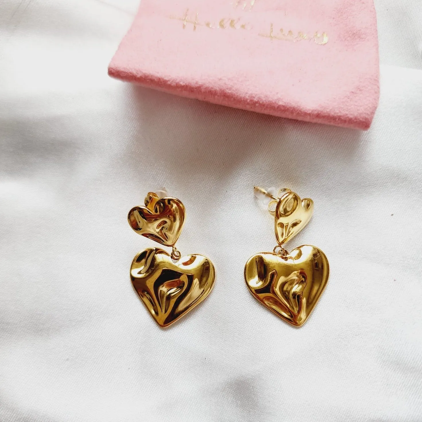 Devi Heart Earrings