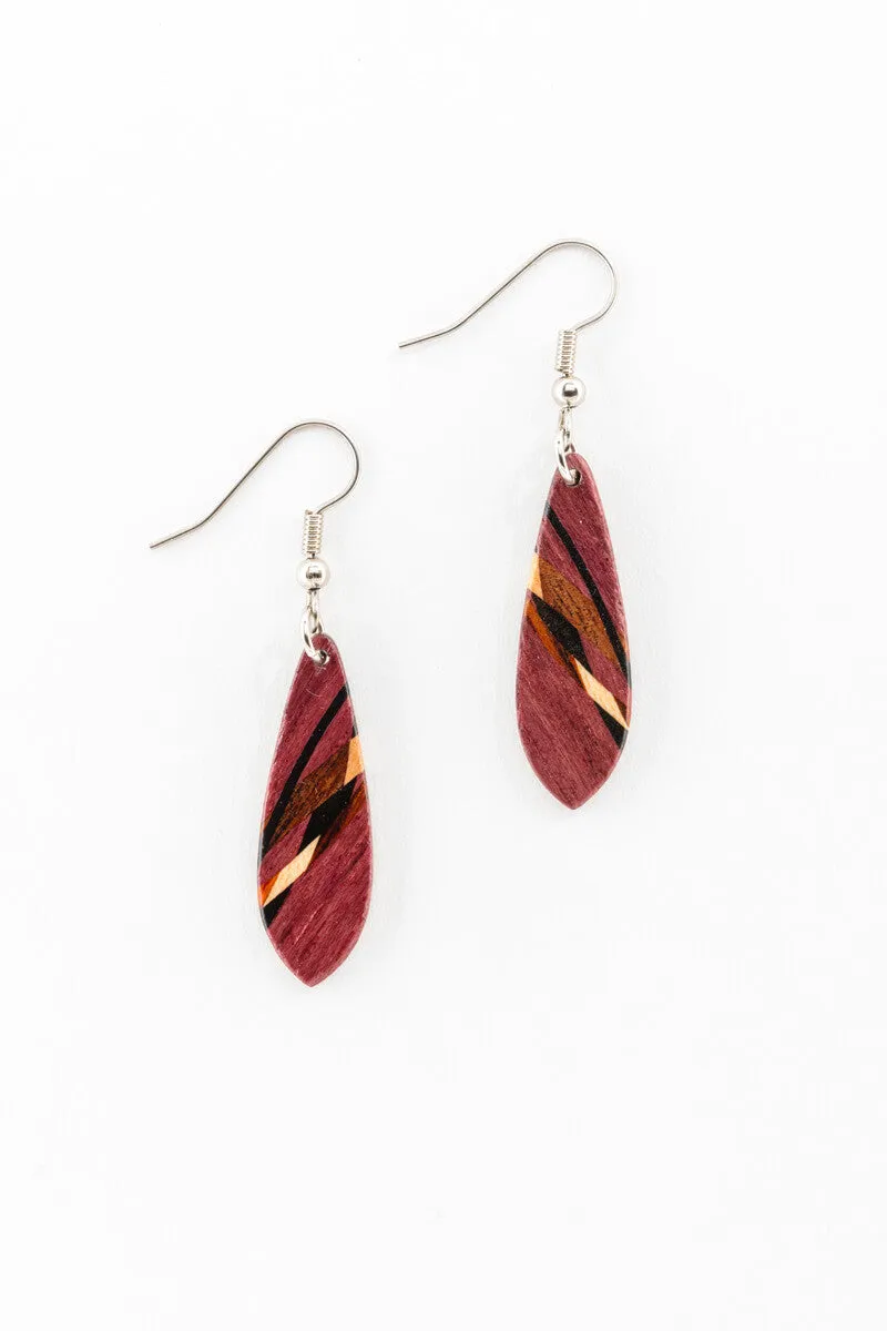 Earrings - Inlay Marquis