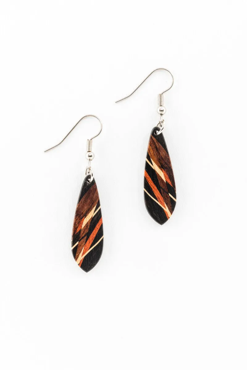 Earrings - Inlay Marquis