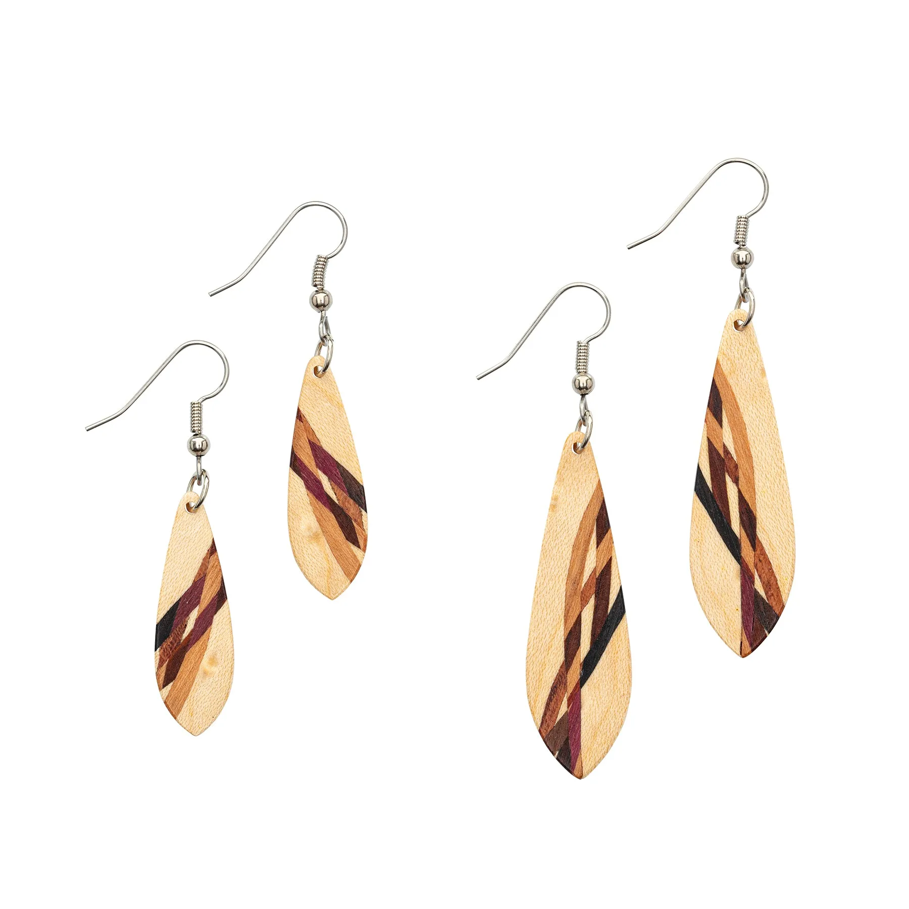 Earrings - Inlay Marquis