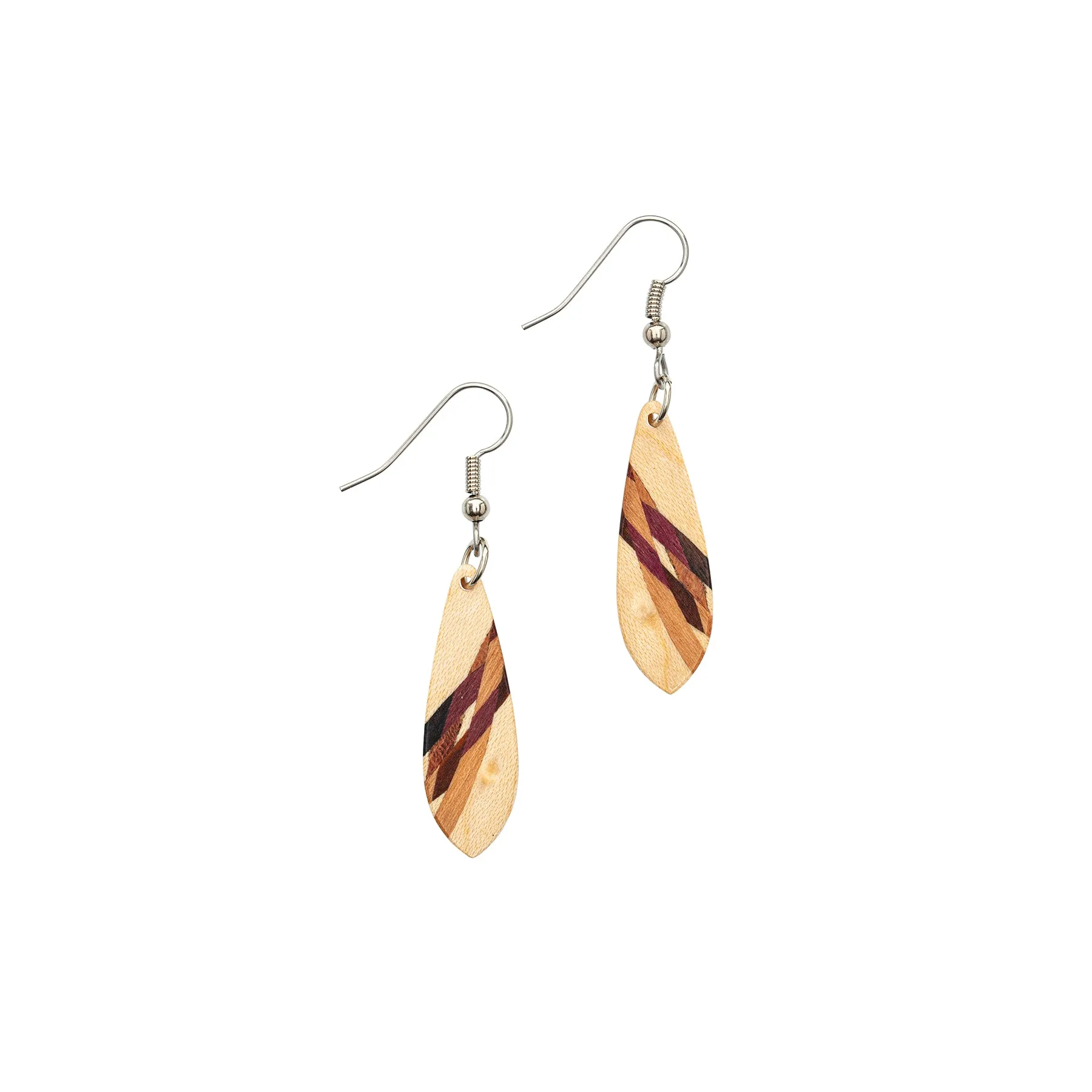 Earrings - Inlay Marquis