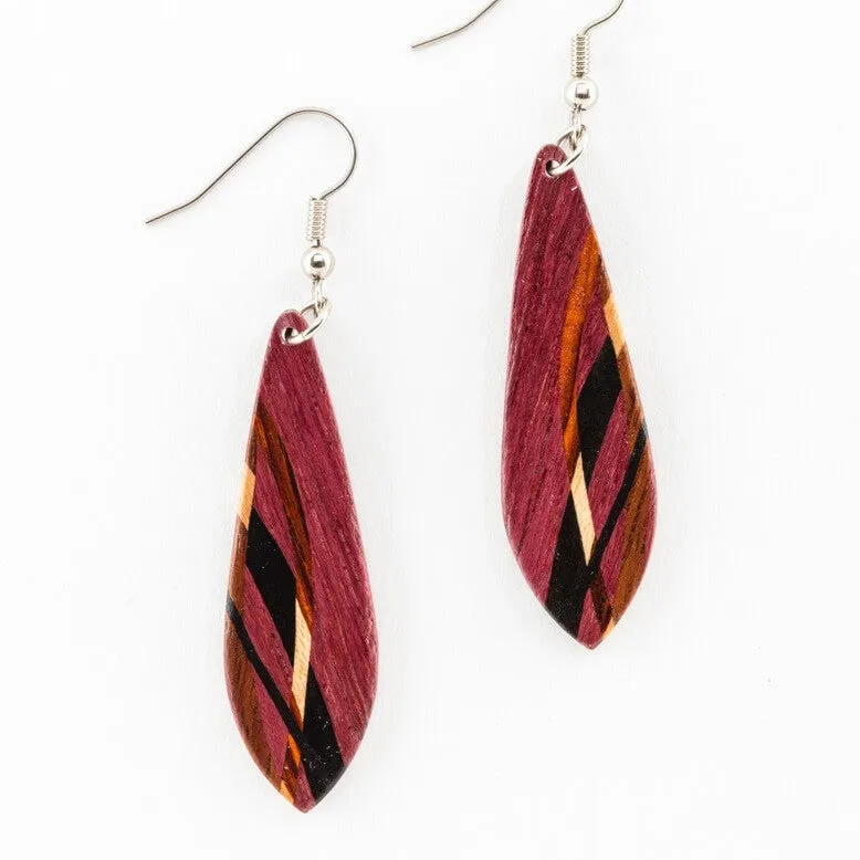 Earrings - Inlay Marquis