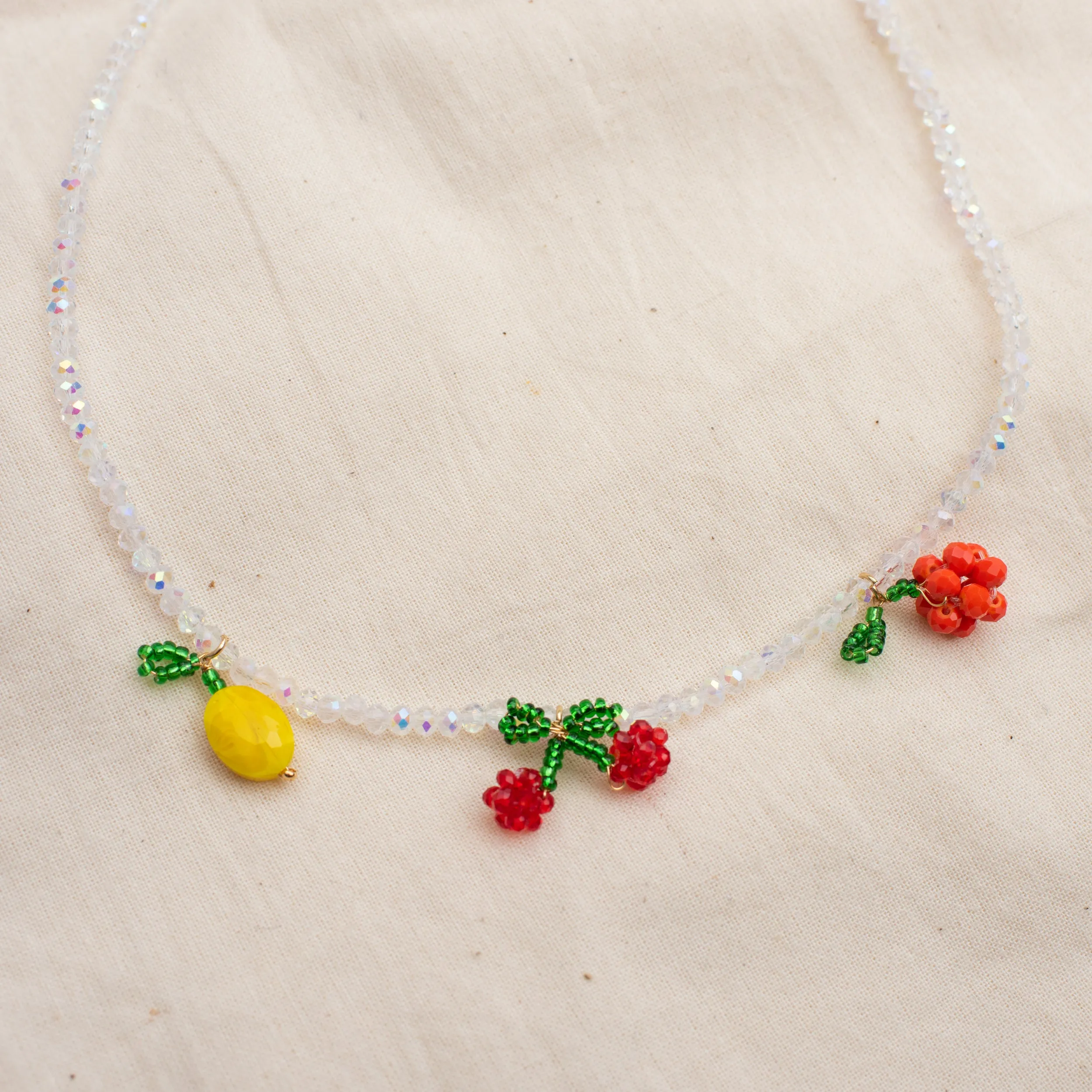 Eat Your Fruits Necklace