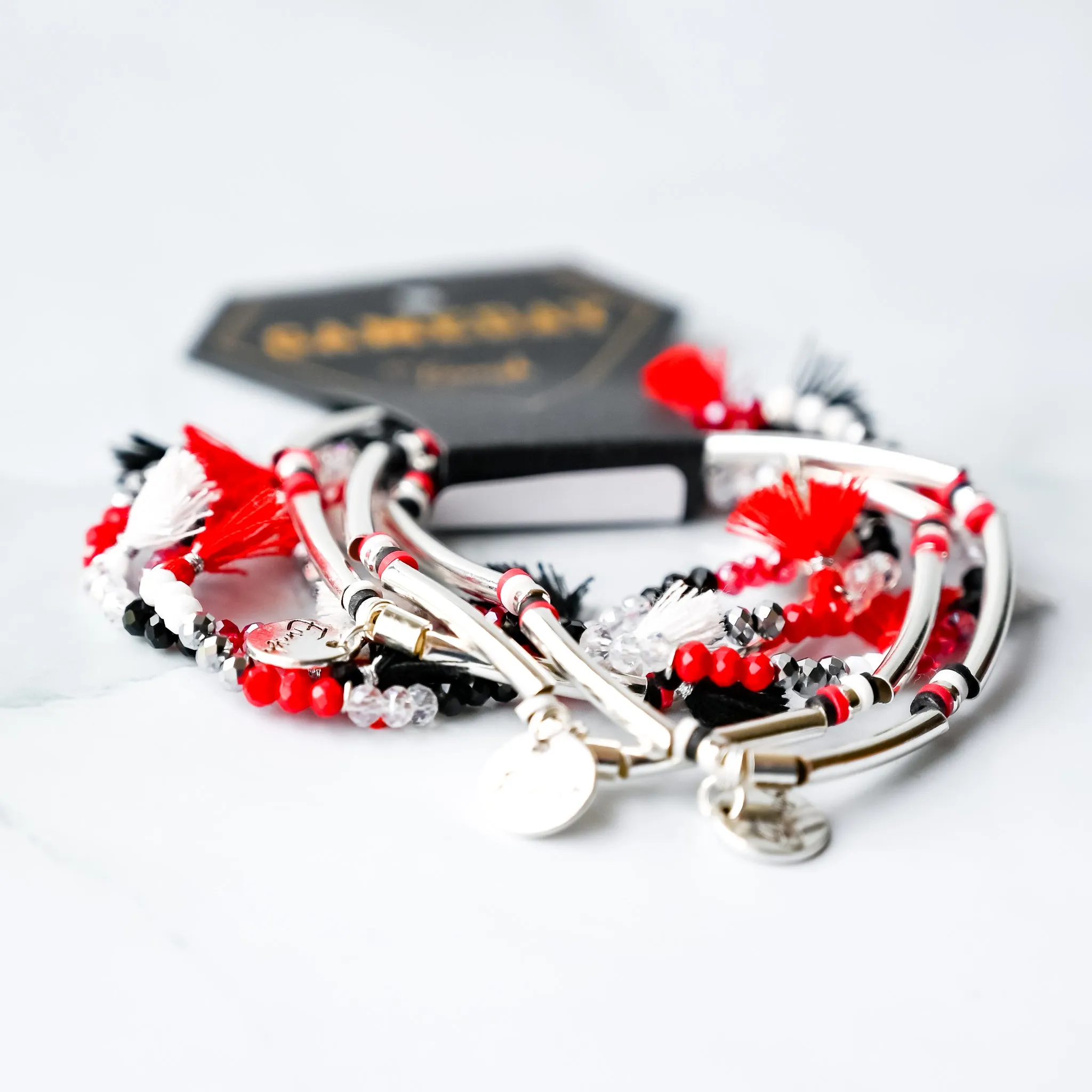 Erimish Game Day Spirit Bracelet Stacks