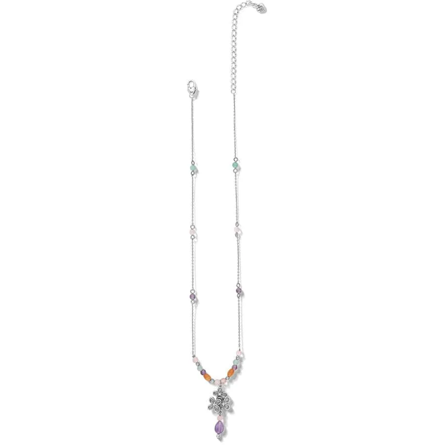 Everbloom Trellis Drop Necklace