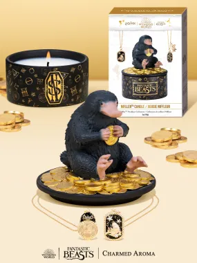 Fantastic Beasts Niffler Candle   Jewelry Tray - Niffler Necklace Collection