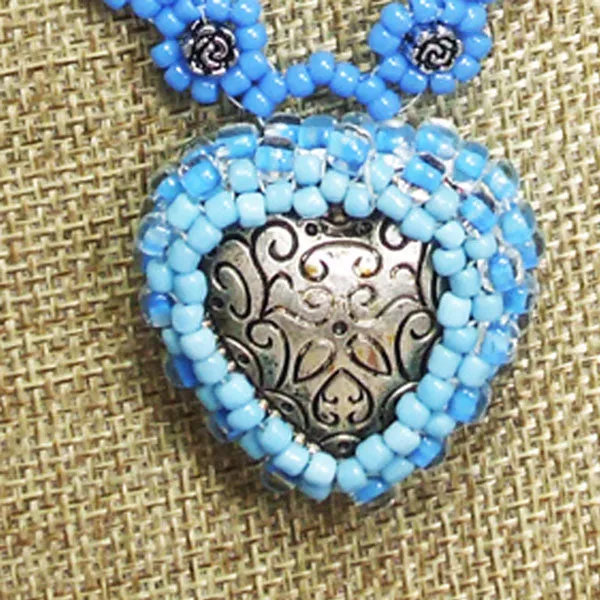 Gagandeep Heart Charm Pendant Necklace