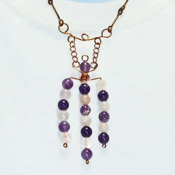 Garcia Wire Design Beaded Jewelry Necklace