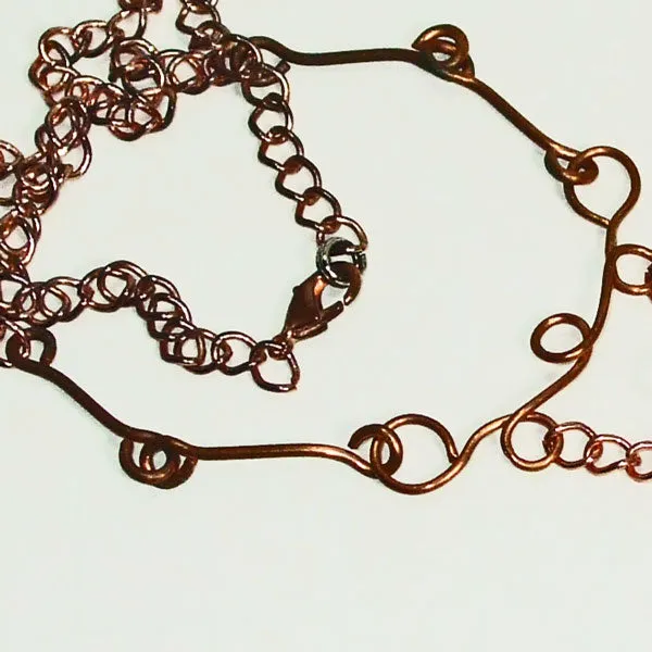 Garcia Wire Design Beaded Jewelry Necklace