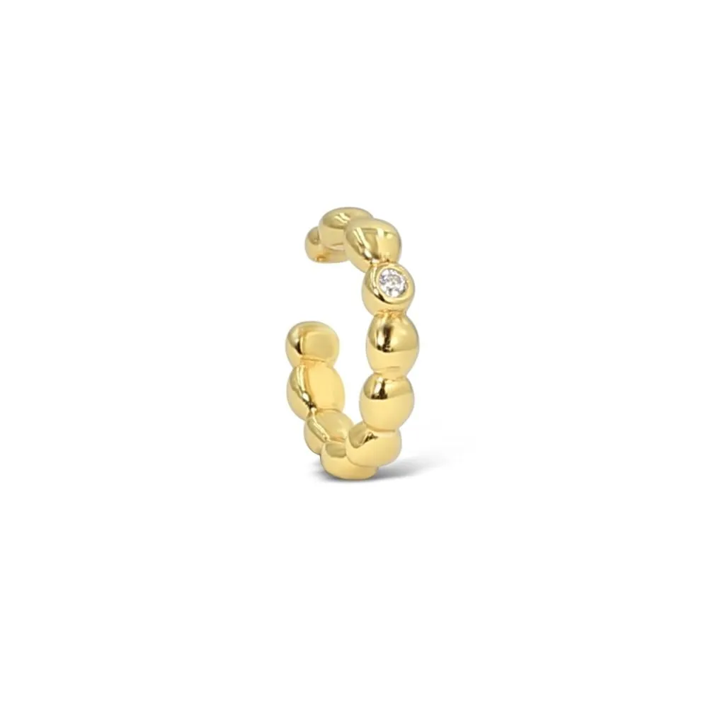 Jackie Mack Summer Ear Cuff Gold