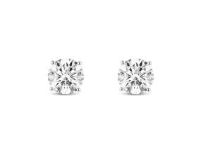 Lab-Grown Diamond 2ct. tw. Round Brilliant Solitaire Studs | White