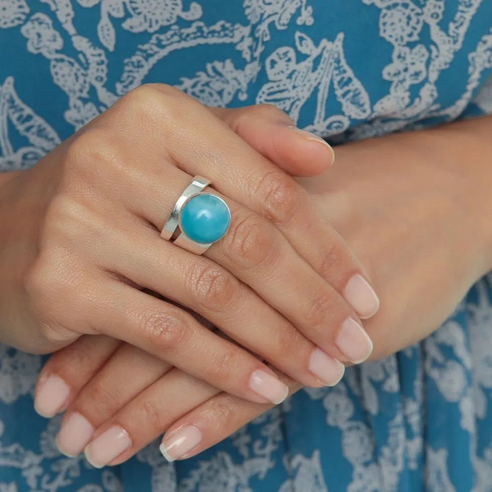 Larimar Ring Francis