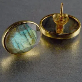 Leya Studs With Labradorite