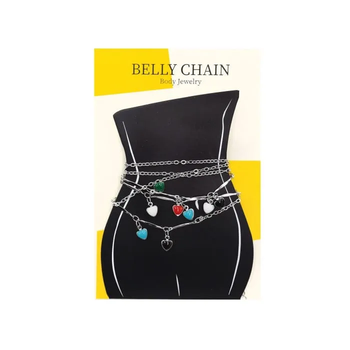 MAGIC | Belly Chain Jewelry Colorful Heart