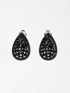 Melinda Rhinestone Clip-On Earrings