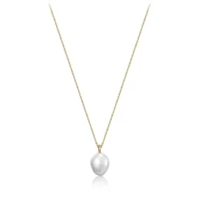 MINI PEARL PENDANT NECKLACE