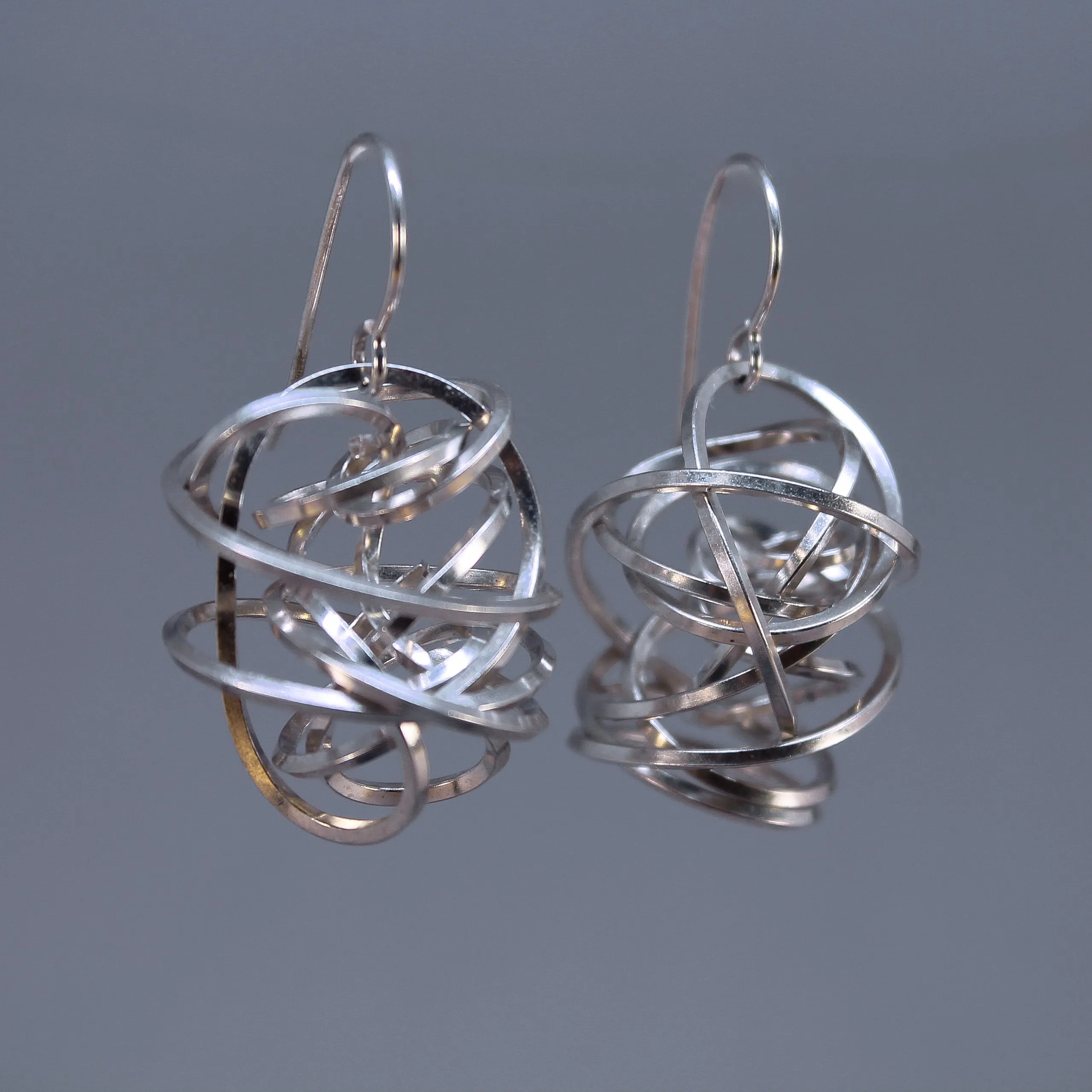 NEW! Square Nest 134 Earrings by Rina Young