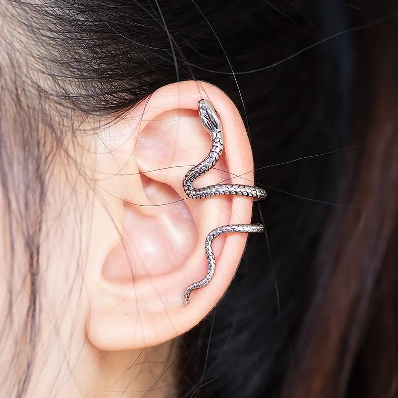 Original Sin Metallic Snake Ear Cuffs (2pcs)