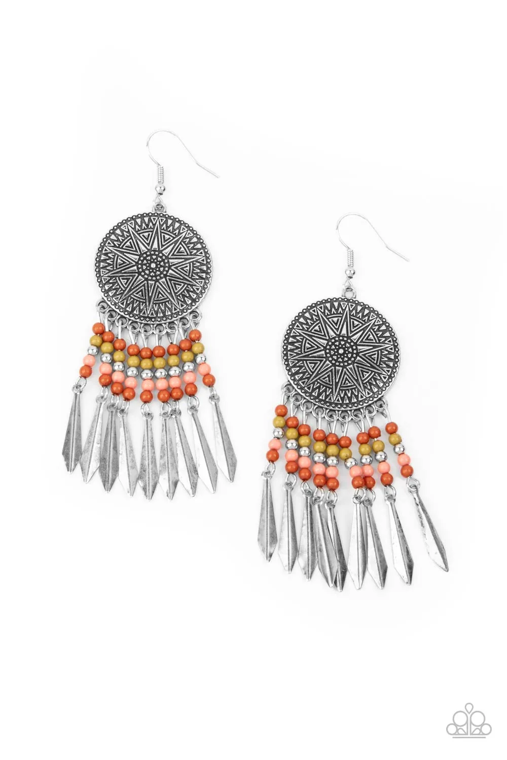 Paparazzi Earring ~ Sun Warrior - Multi