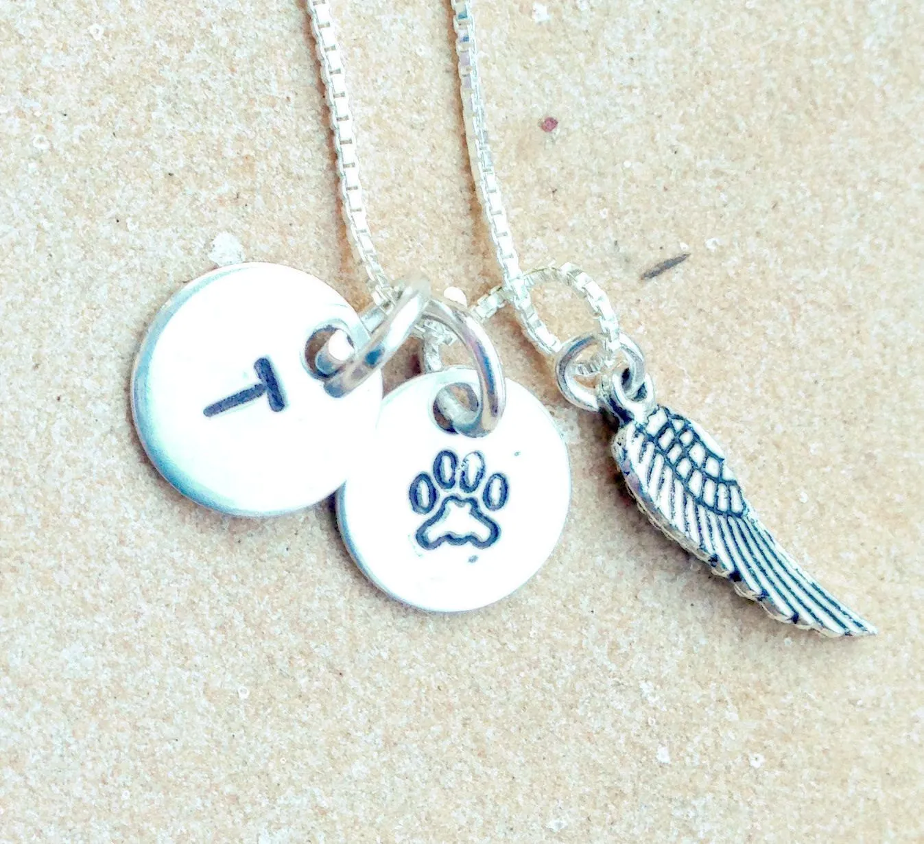 pet necklace, dog necklace, pet initial,  pet remembrance necklace, dog memorial necklace, pet love necklace, personalized pet necklace