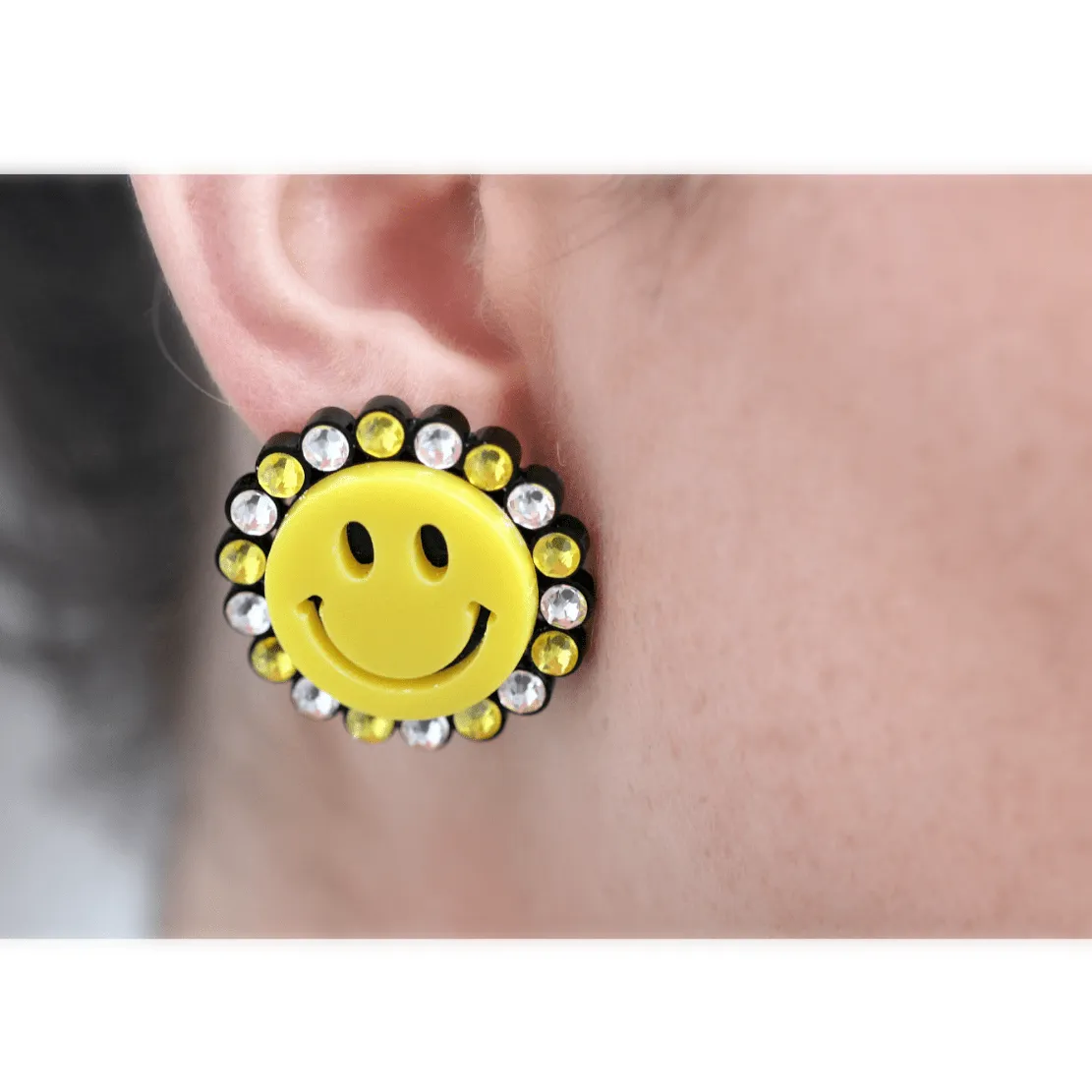 Put on a Happy Face Earrings