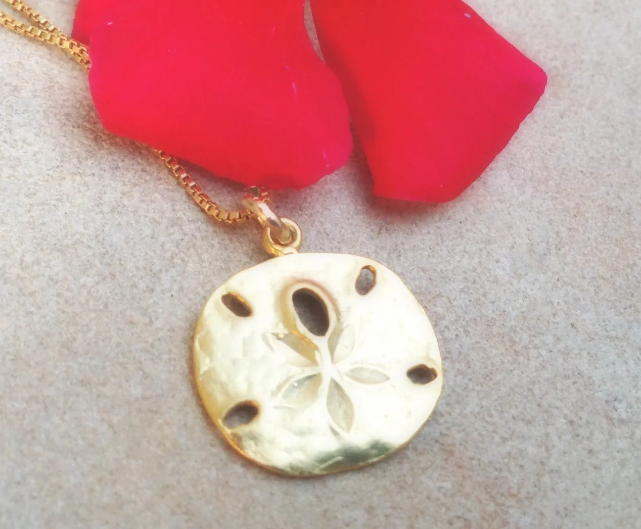 Sand Dollar Necklace, Bridesmaid Necklaces, Beach Wedding Gifts, Hawaiian Jewelry