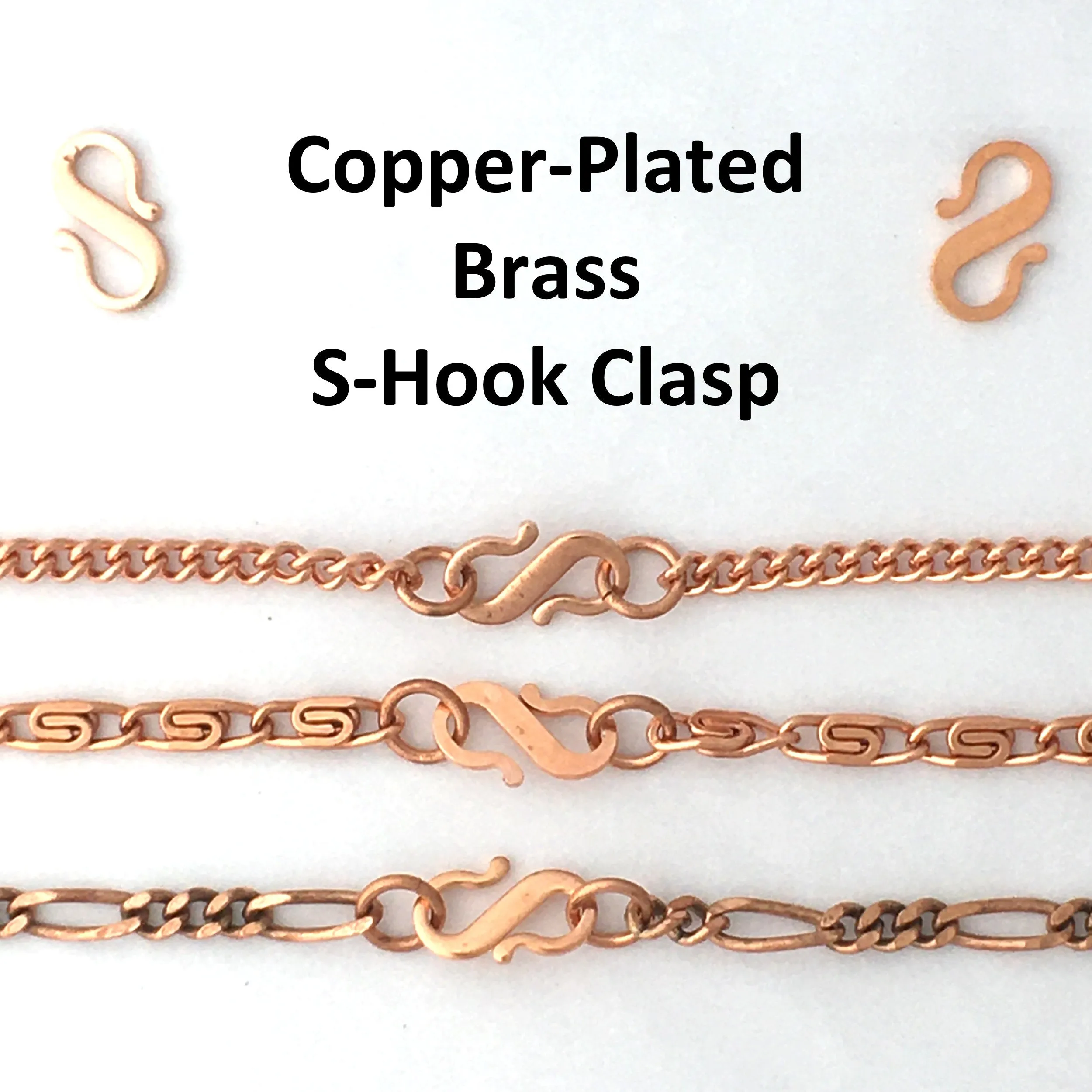 Solid Copper Necklace Chain Celtic Copper Fine Scroll Chain Necklace NC61 Celtic Necklace Chain Solid Copper Necklace 18 Inch Chain