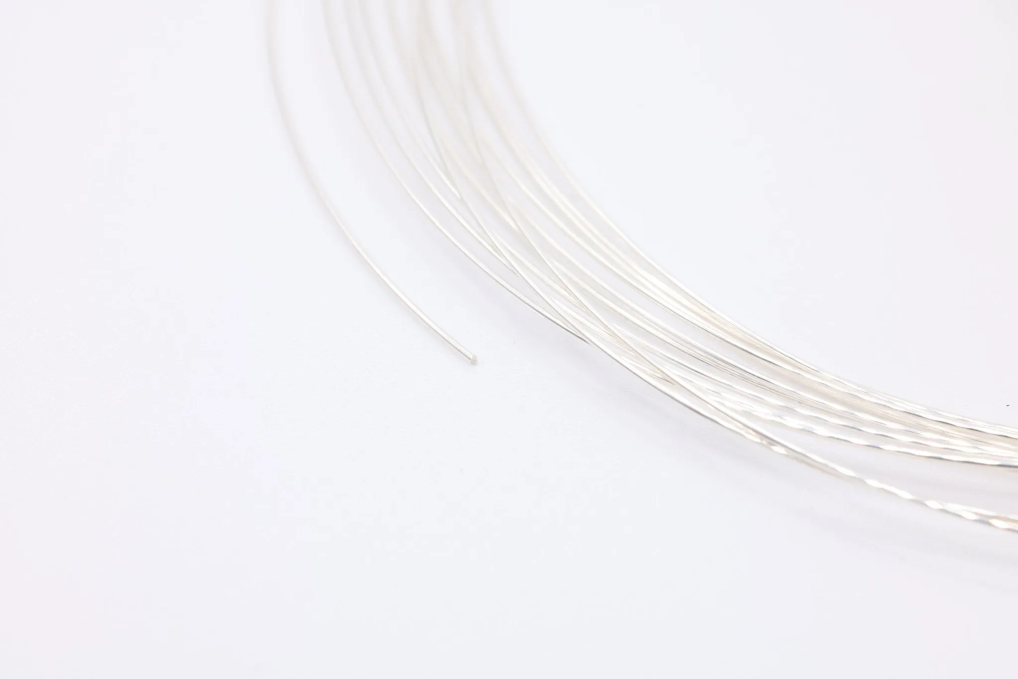 Sterling Silver Wire, 20 Gauge 0.79mm, Silver Wire, Half Hard Jewelry Wire