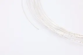 Sterling Silver Wire, 30 Gauge 0.25mm, Silver Wire, Half Hard Jewelry Wire