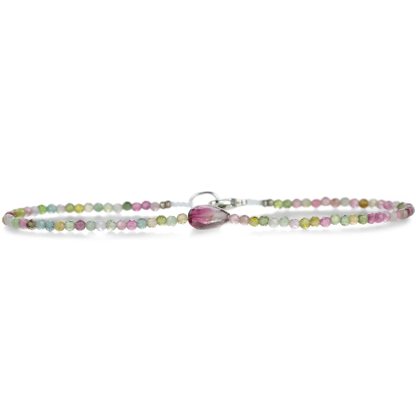 Tourmaline Bracelet With Watermelon Tourmaline